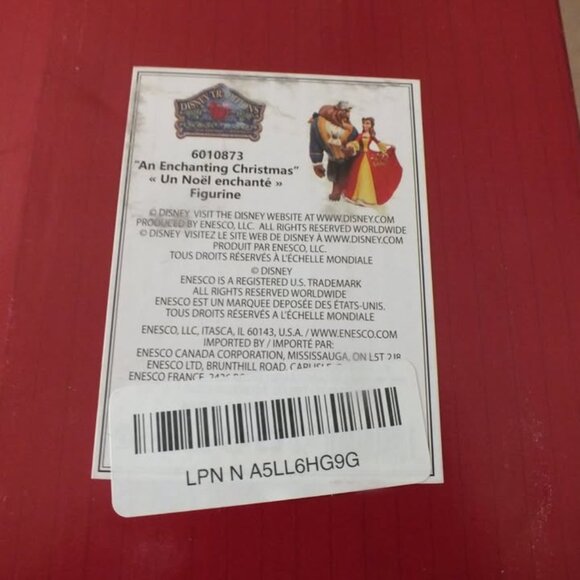 Enesco Jim Shore Disney Traditions Beauty and The Beast Enchanted Figurine - Picture 5 of 8